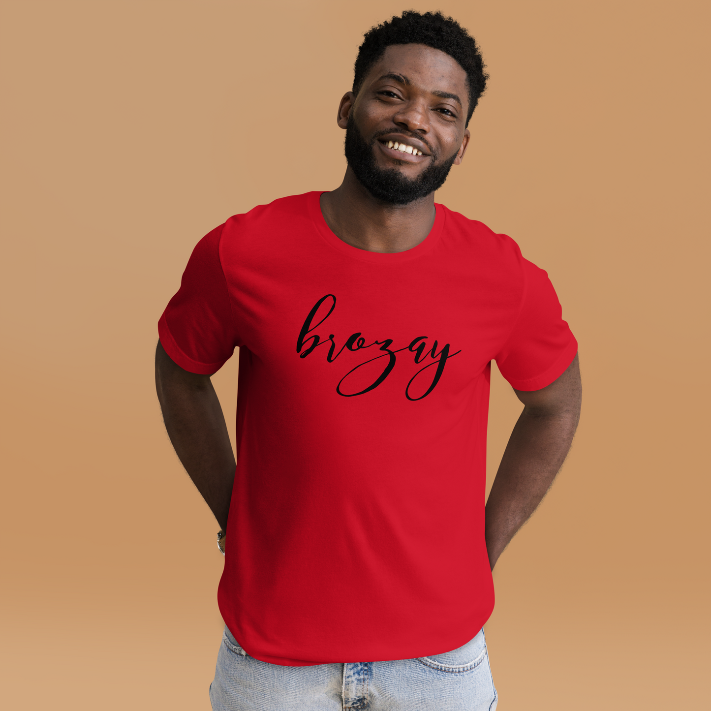 Lux&Life 'Brozay' Script T-Shirt