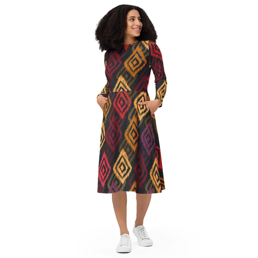 Lux&Life 'Nala' midi dress