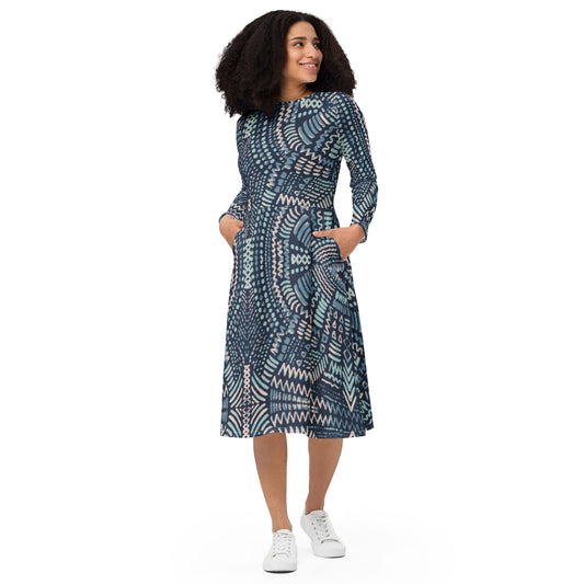 Lux&Life 'Leilani' midi dress