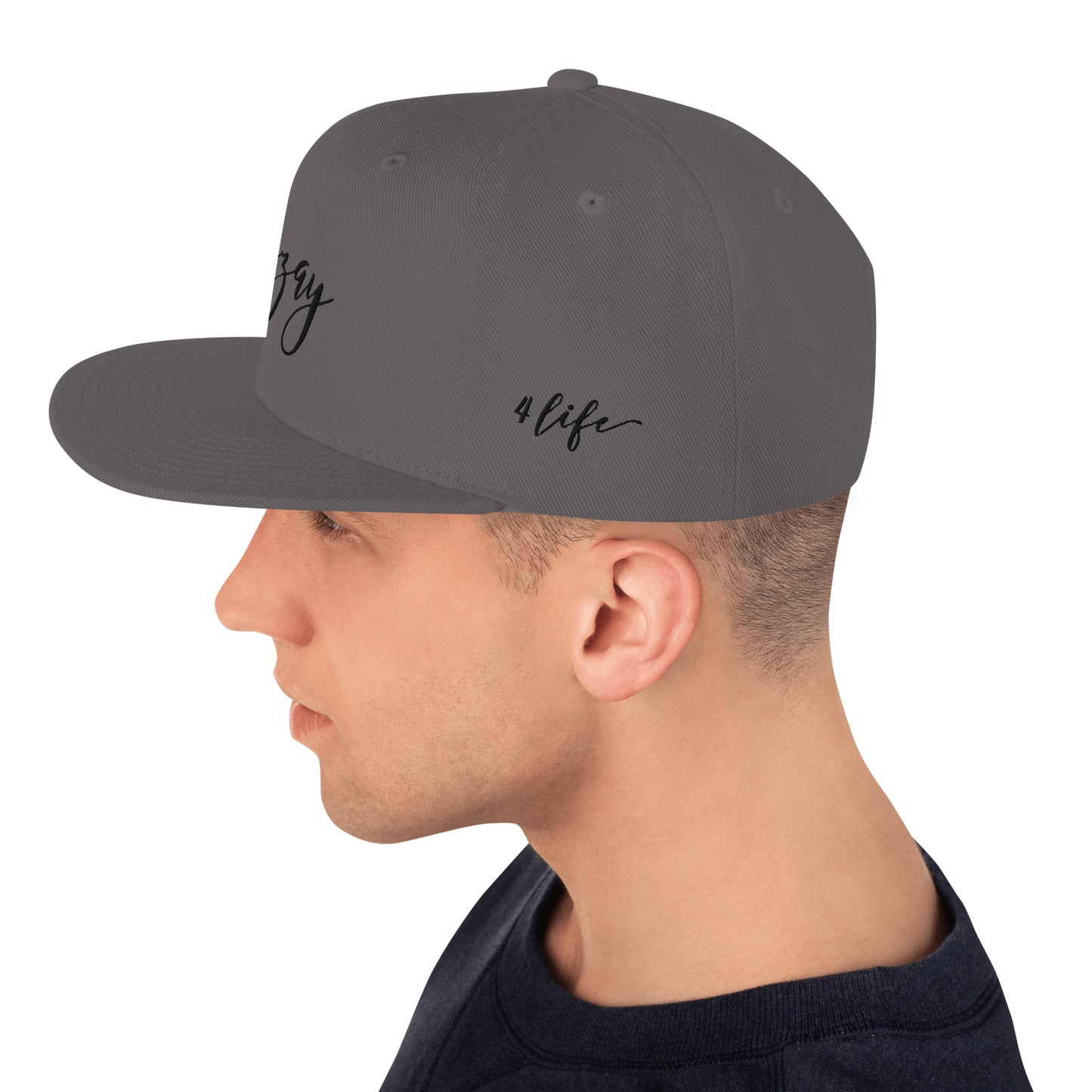 Lux&Life 'Brozay' Script Snapback Hat