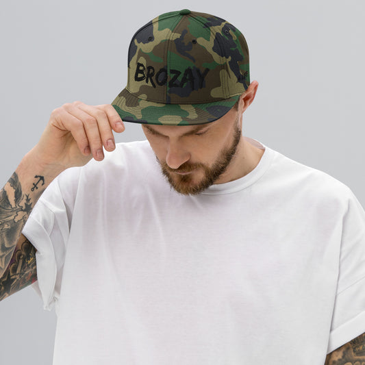 Lux&Life 'Brozay' Graffiti Snapback Hat