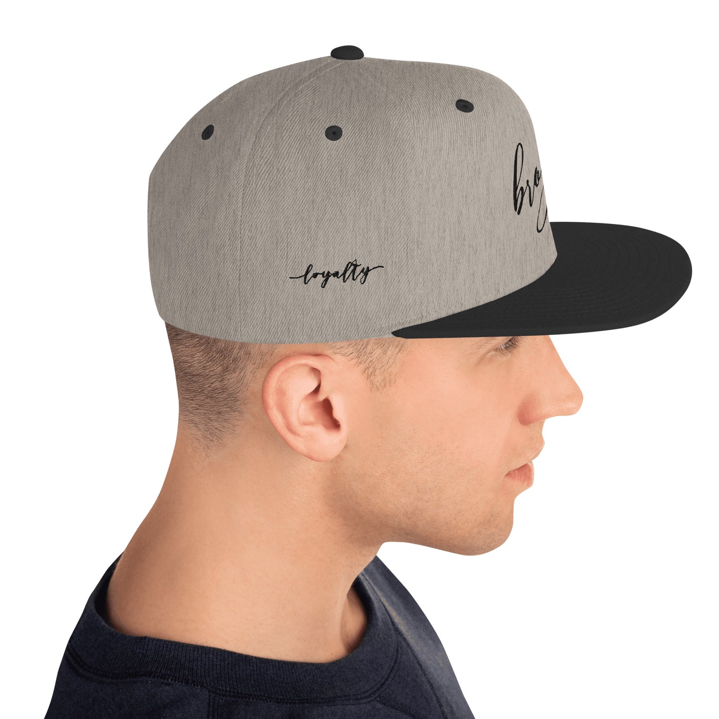 Lux&Life 'Brozay' Script Snapback Hat