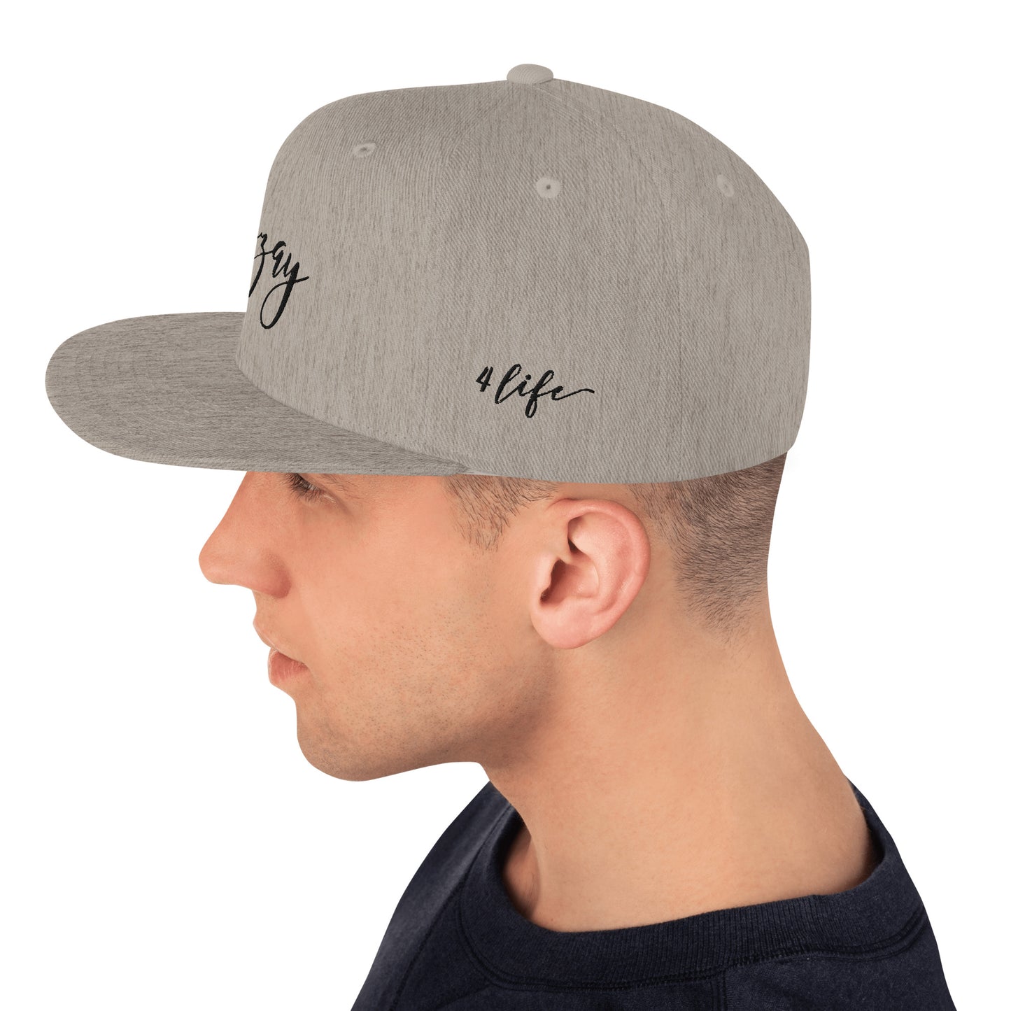 Lux&Life 'Brozay' Script Snapback Hat