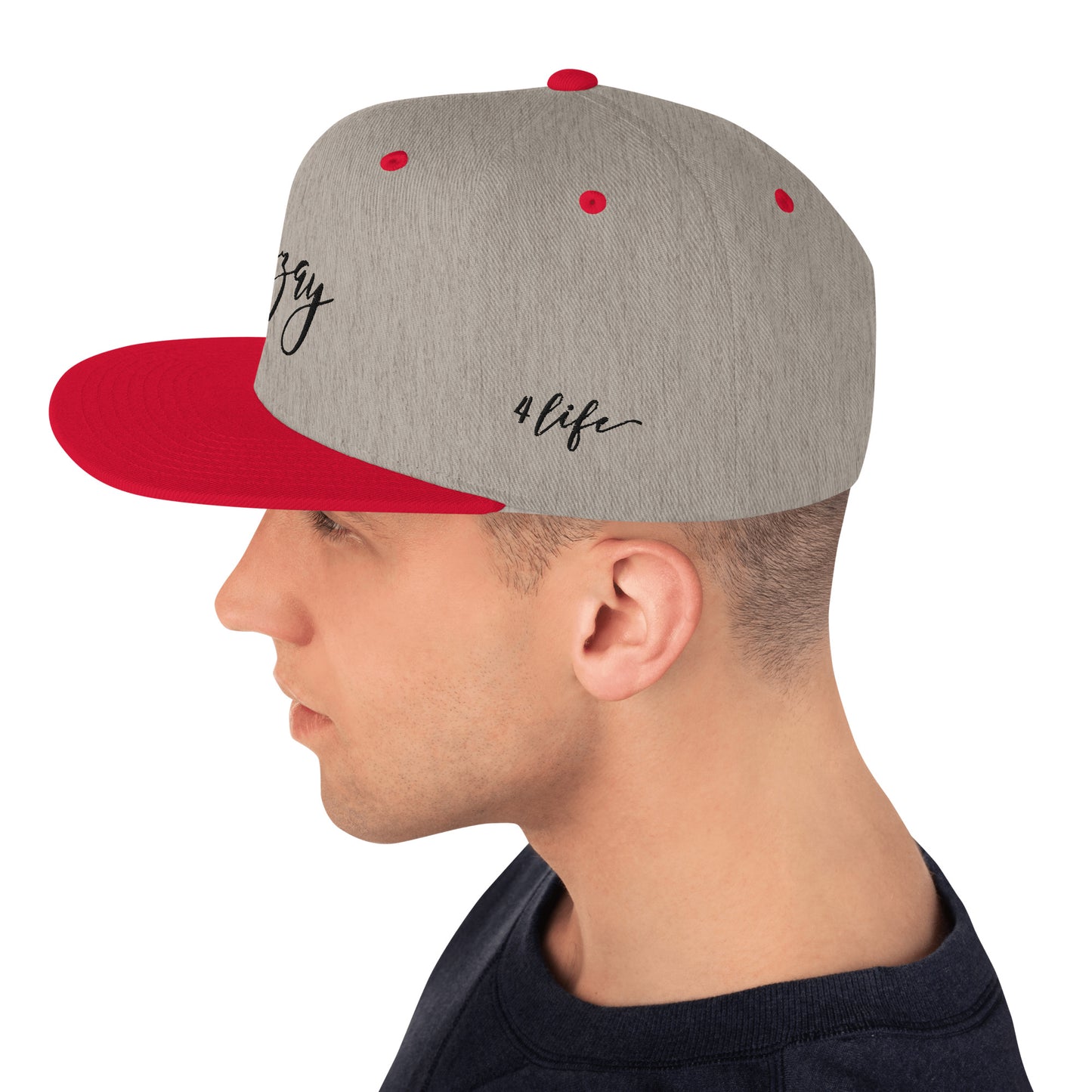 Lux&Life 'Brozay' Script Snapback Hat