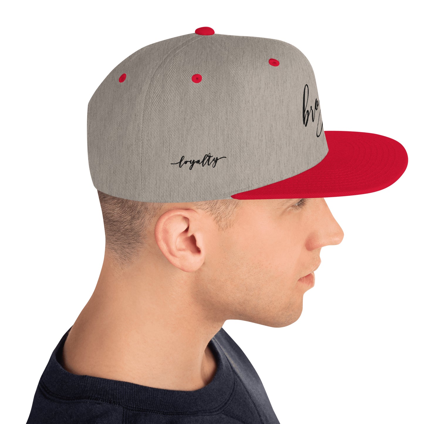 Lux&Life 'Brozay' Script Snapback Hat