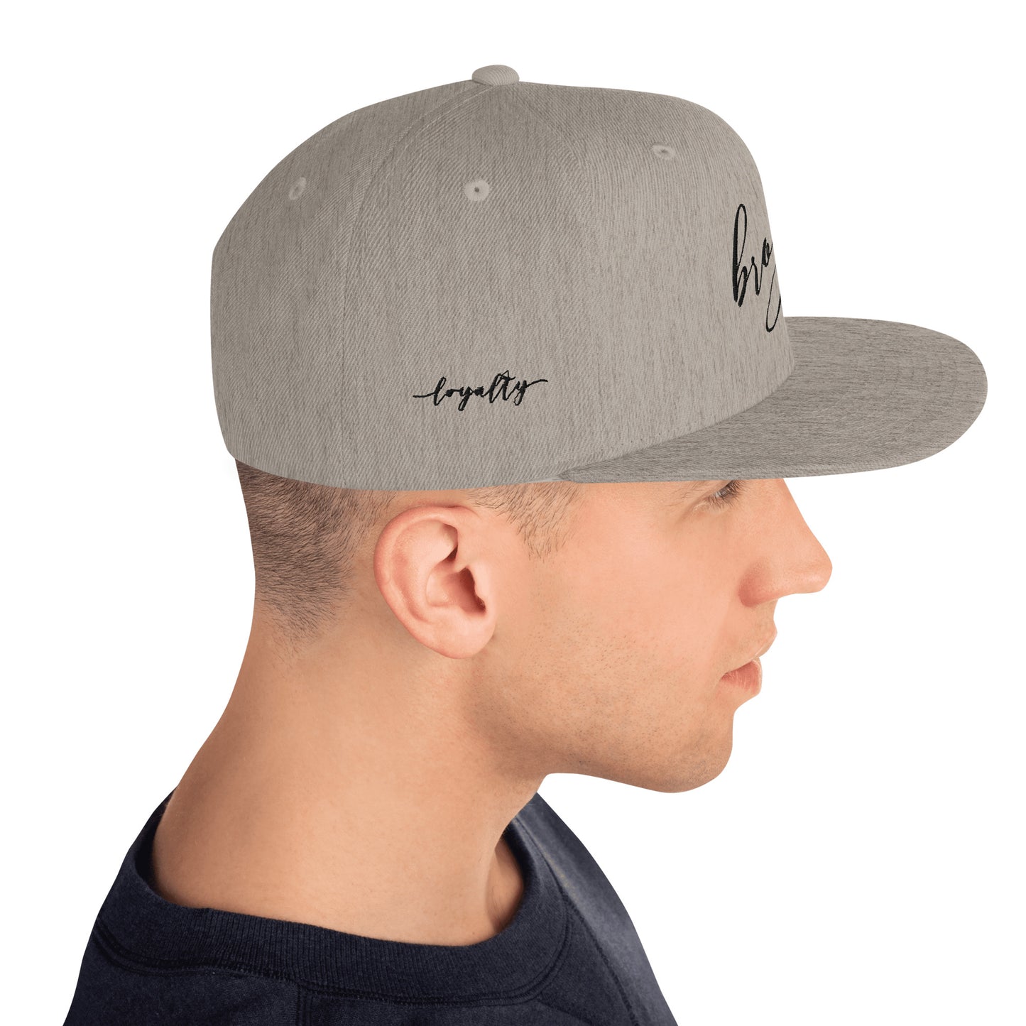 Lux&Life 'Brozay' Script Snapback Hat