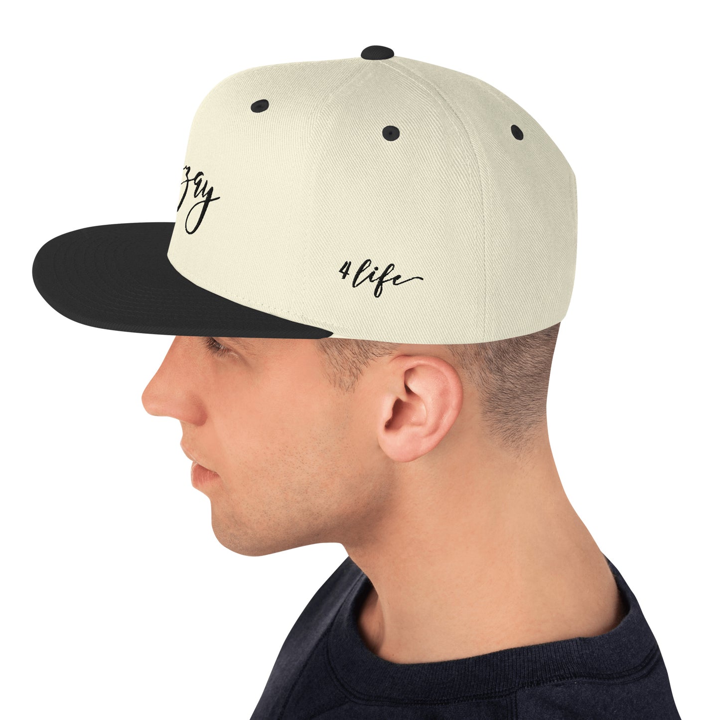 Lux&Life 'Brozay' Script Snapback Hat