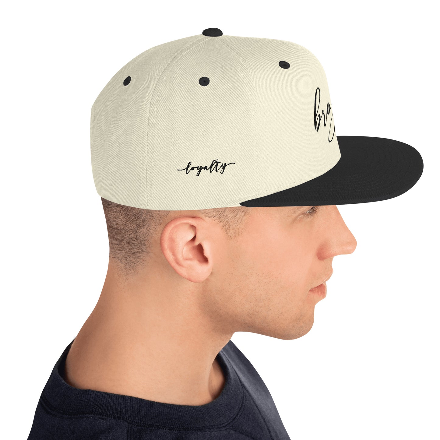 Lux&Life 'Brozay' Script Snapback Hat