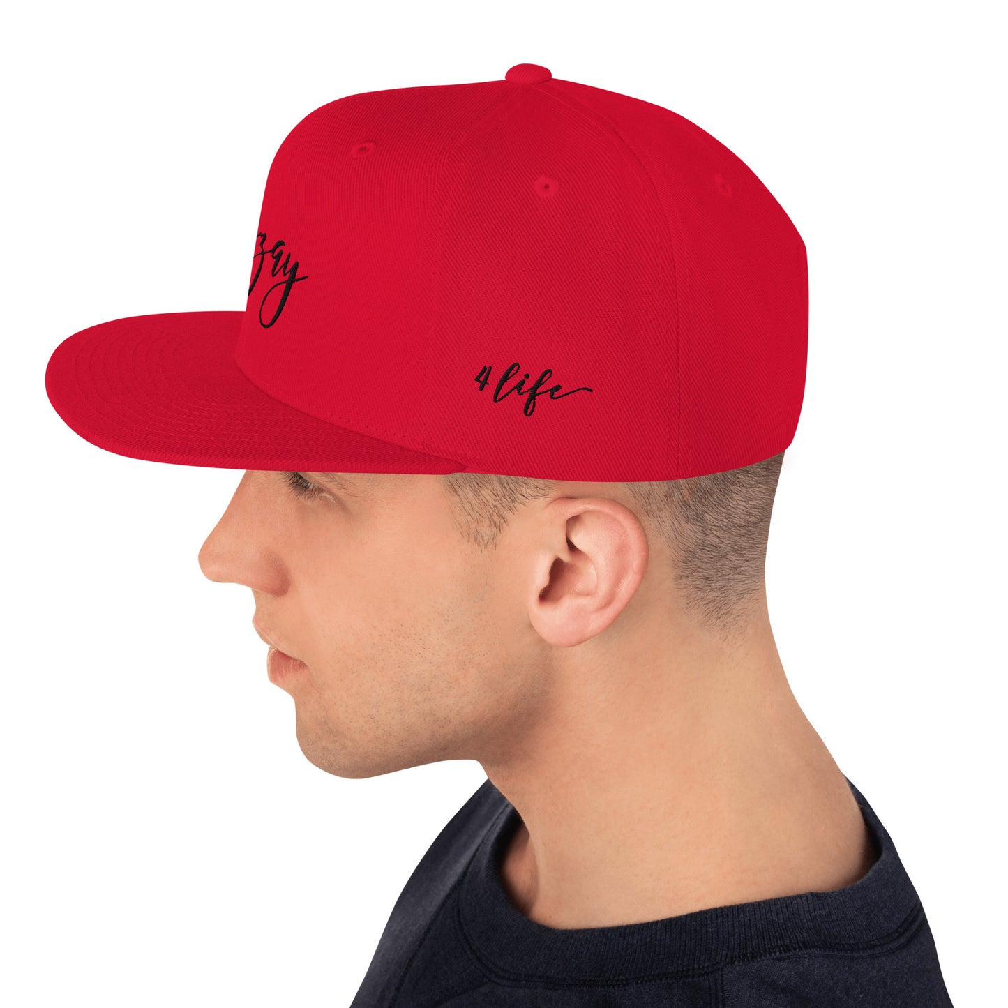 Lux&Life 'Brozay' Script Snapback Hat