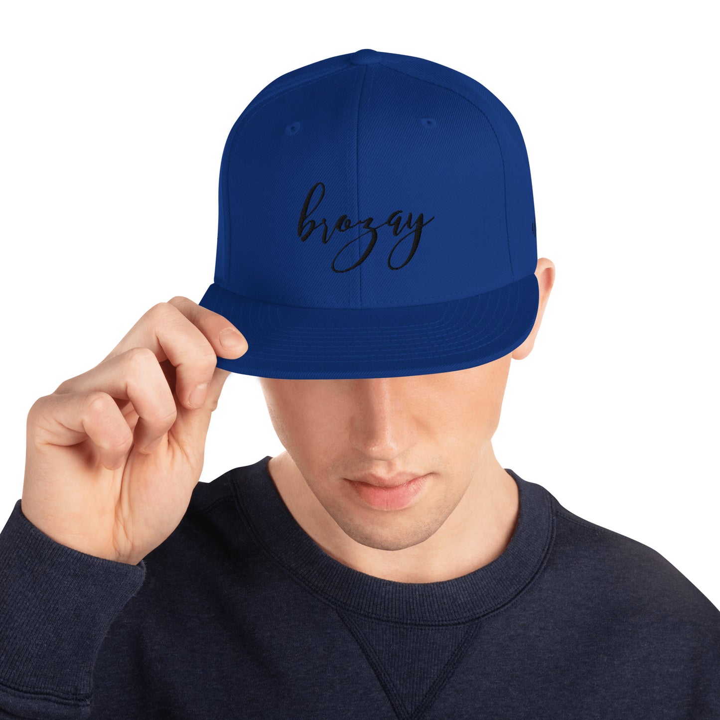 Lux&Life 'Brozay' Script Snapback Hat