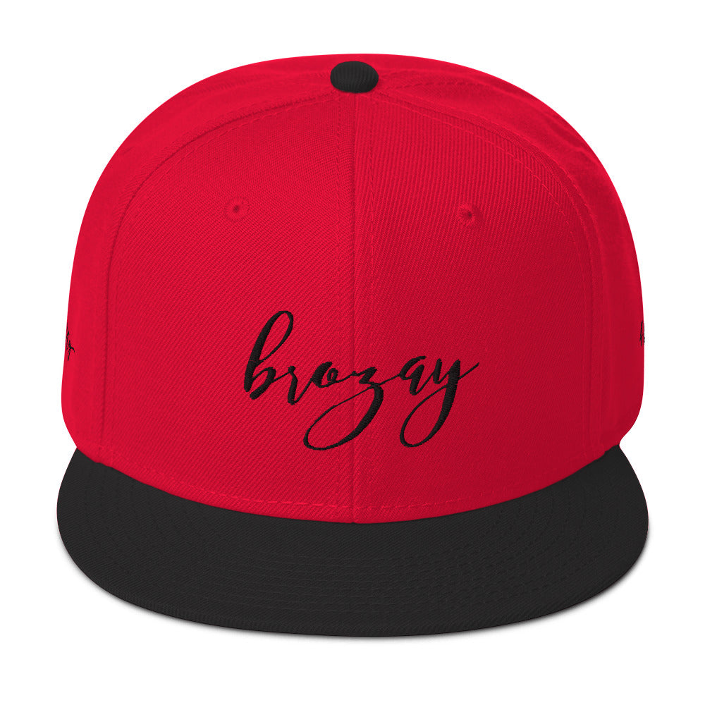 Lux&Life 'Brozay' Script Snapback Hat