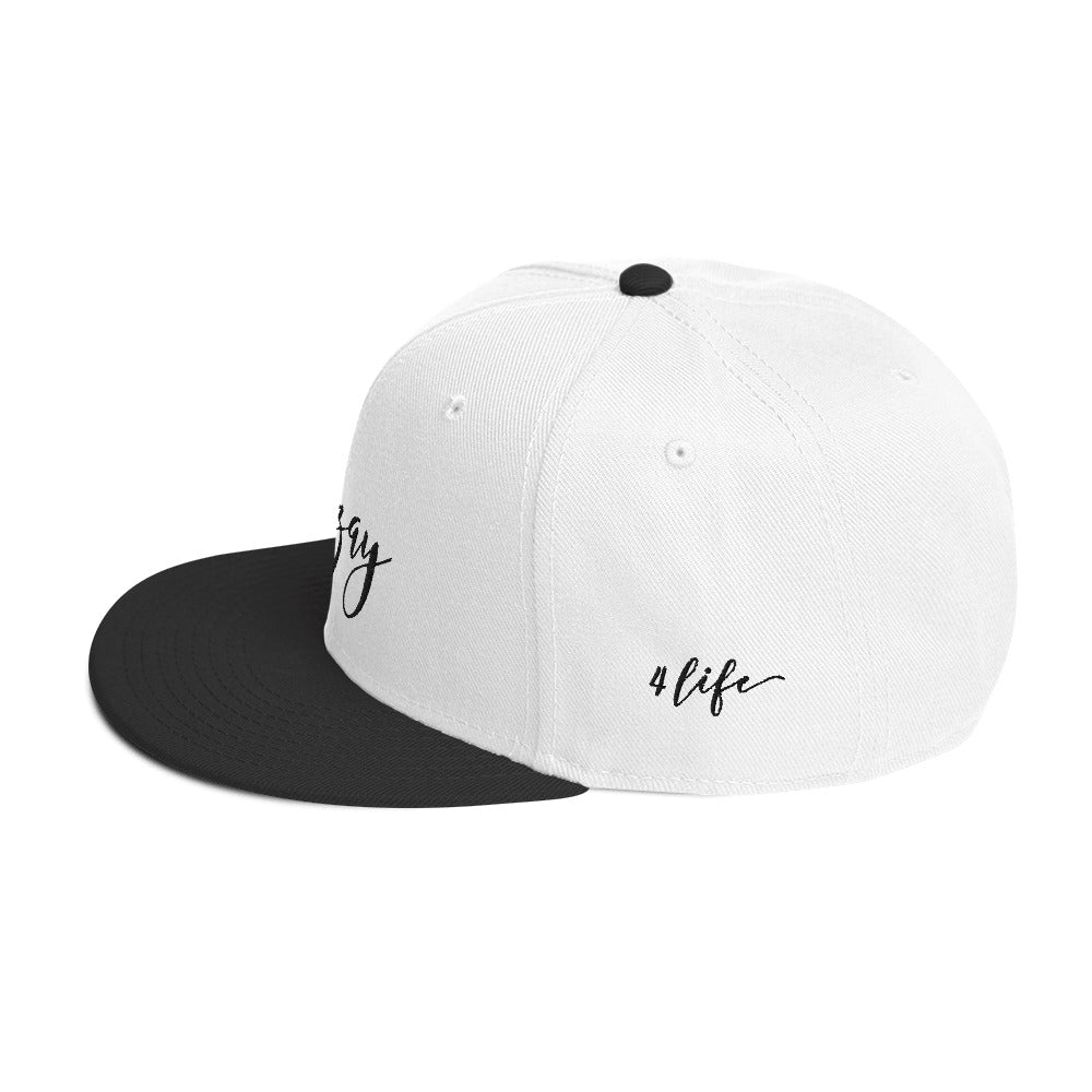 Lux&Life 'Brozay' Script Snapback Hat