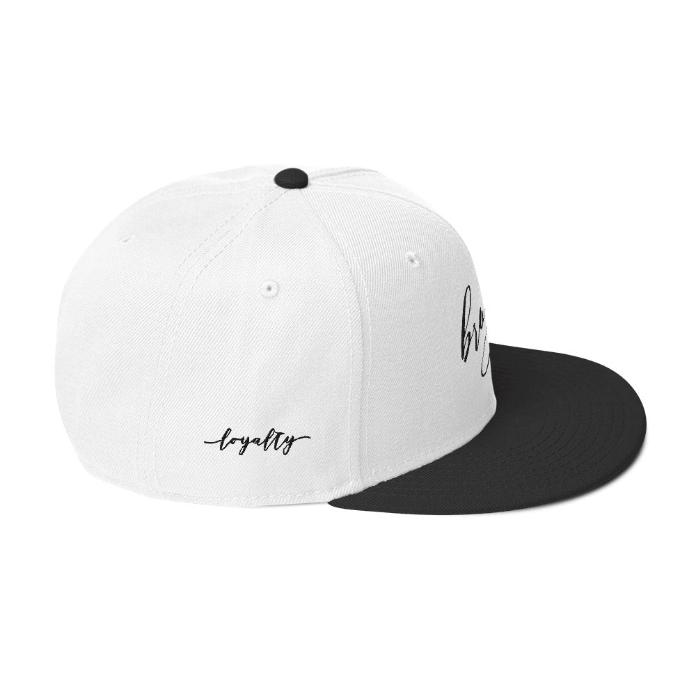 Lux&Life 'Brozay' Script Snapback Hat