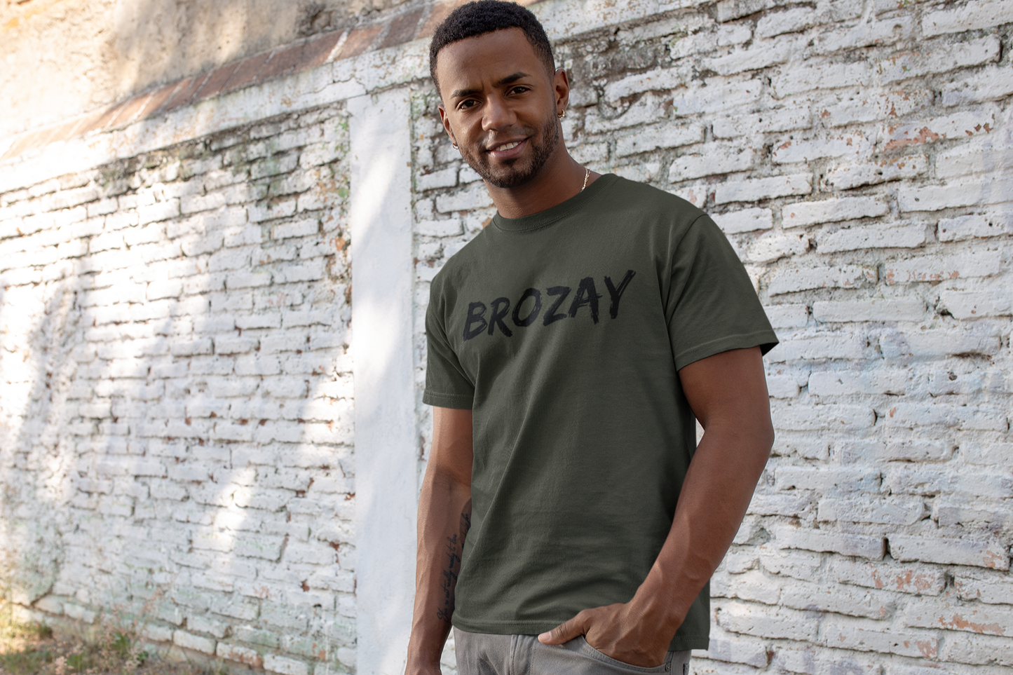 Lux&Life 'Brozay' Graffiti T-Shirt