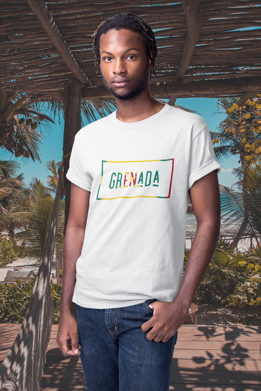 Lux&Life 'Rep Ya Flag' T-Shirt - Grenada