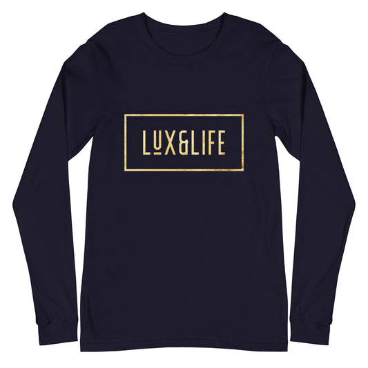 Lux&Life Signature Long Sleeve Tee - Unisex