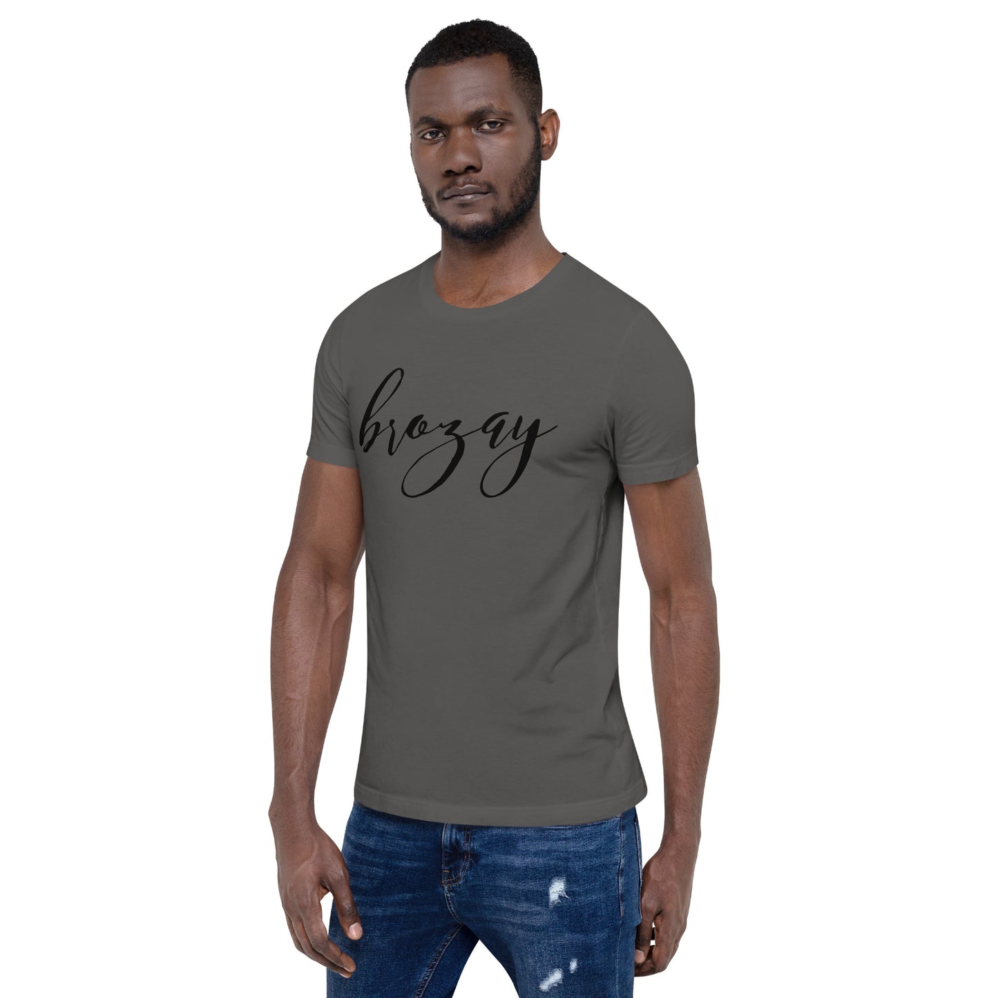 Lux&Life 'Brozay' Script T-Shirt