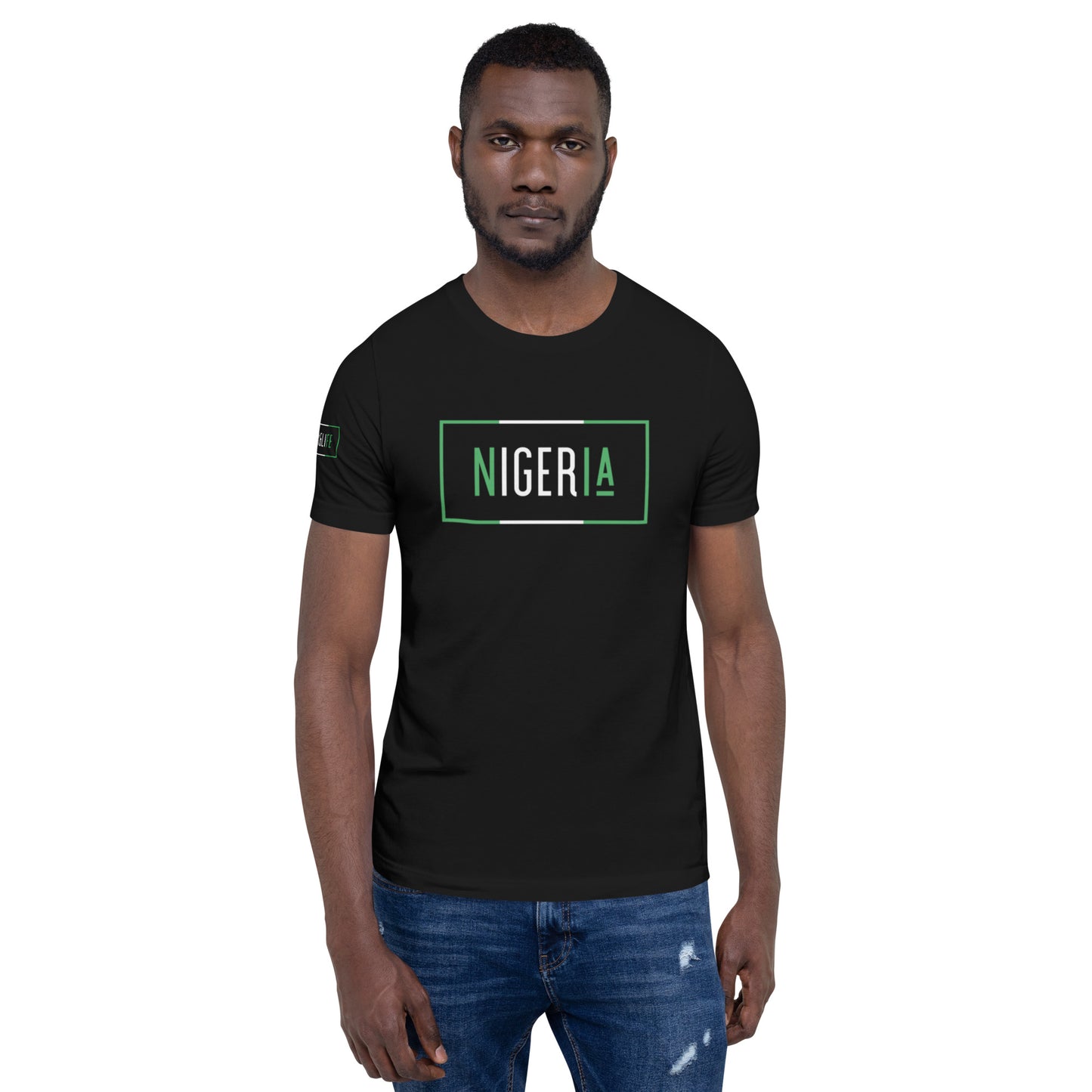 Lux&Life 'Rep Ya Flag' T-Shirt - Nigeria