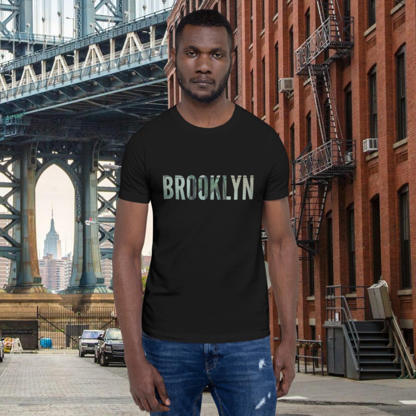 Lux&Life 'Rep Ya City' Unisex T-Shirt - Brooklyn