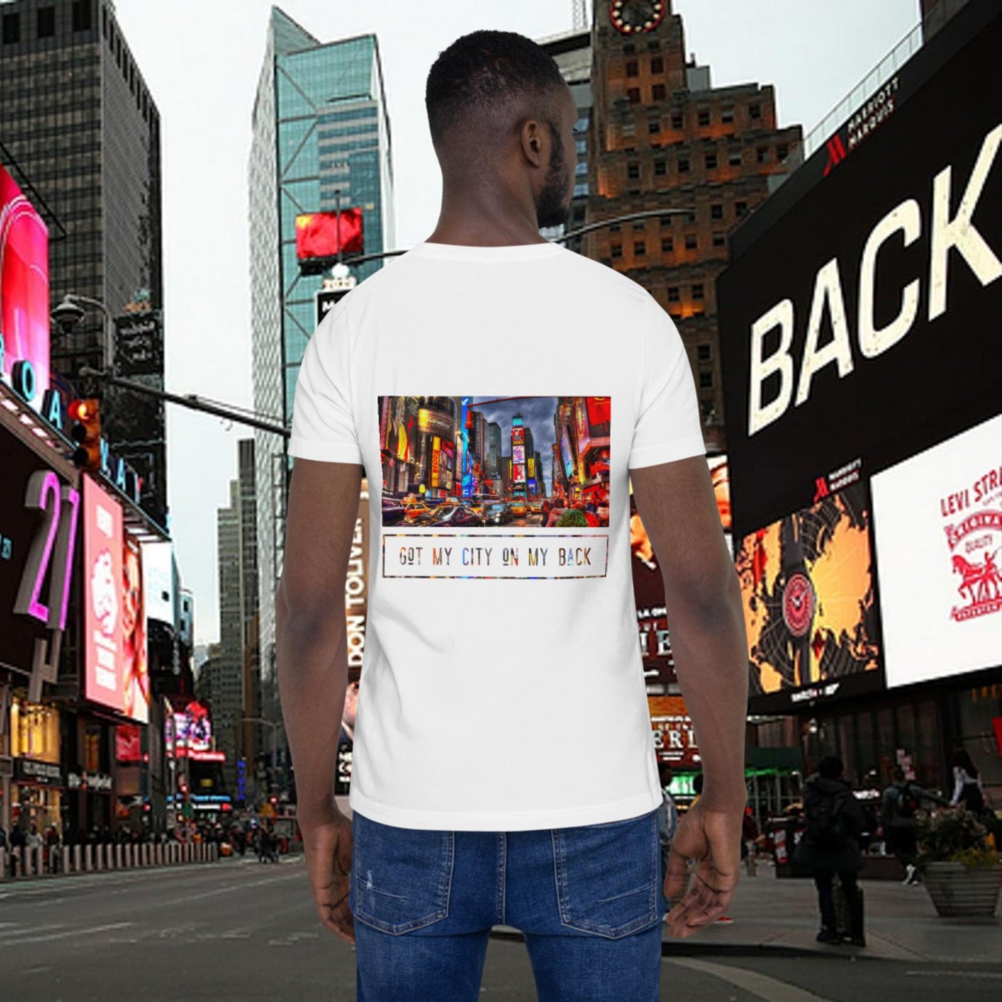 Lux&Life 'Rep Ya City' Unisex T-Shirt- LA