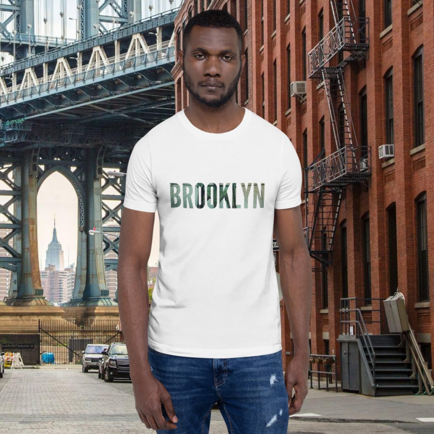 Lux&Life 'Rep Ya City' Unisex T-Shirt - Brooklyn