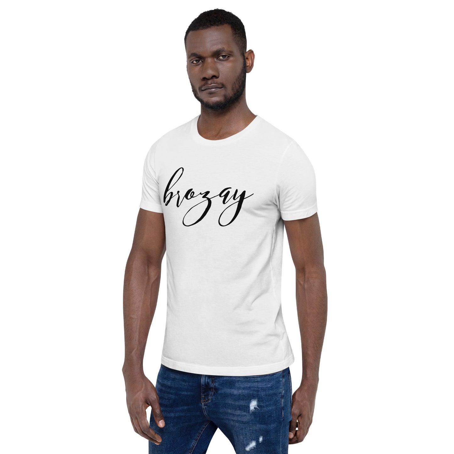 Lux&Life 'Brozay' Script T-Shirt