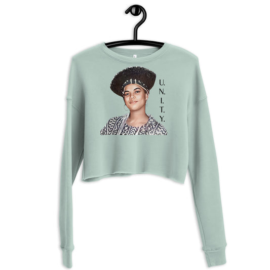 GOAT Cropped Sweatshirt - Queen